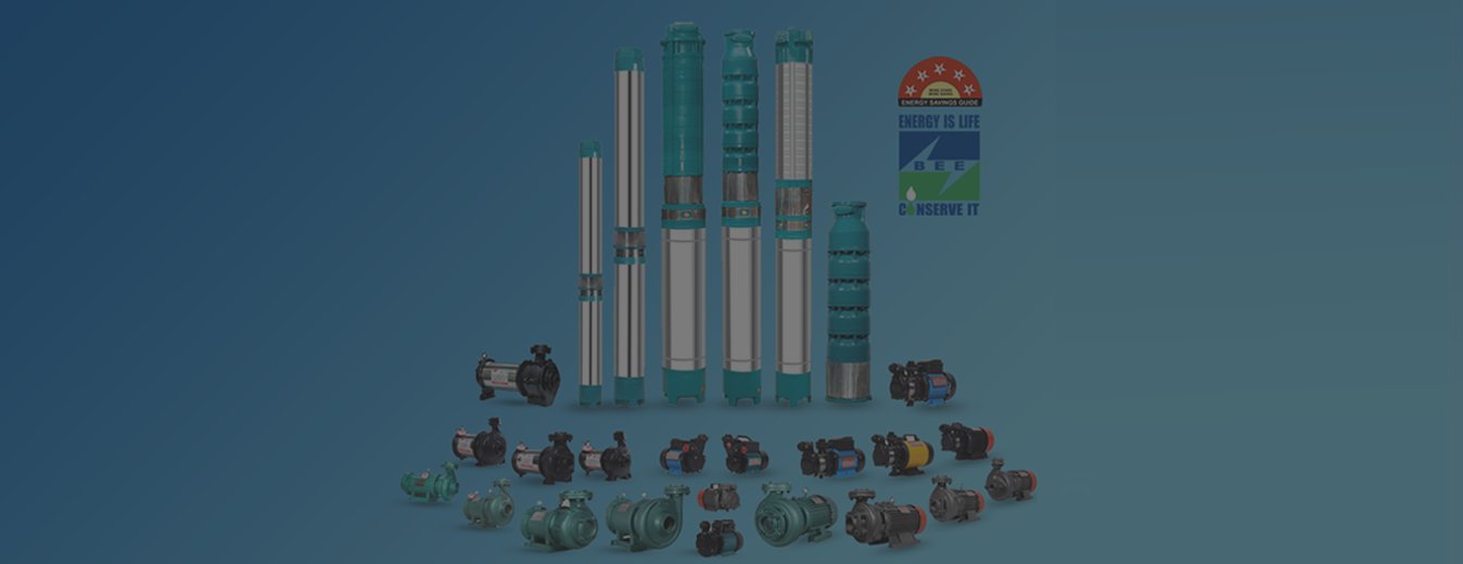 Dev Engineering Co. (Shraddha Pumps) :. V6-Q-Type 45Feet Submersible Pump sets